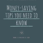 Chalkboard with tips for students